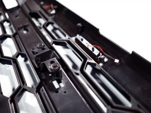 Ford Bronco Custom Grille - Sport Style w/ LED Lights - Gloss Black Finish Ford Bronco Custom Grille - Sport Style w/ LED Lights - Gloss Black Finish